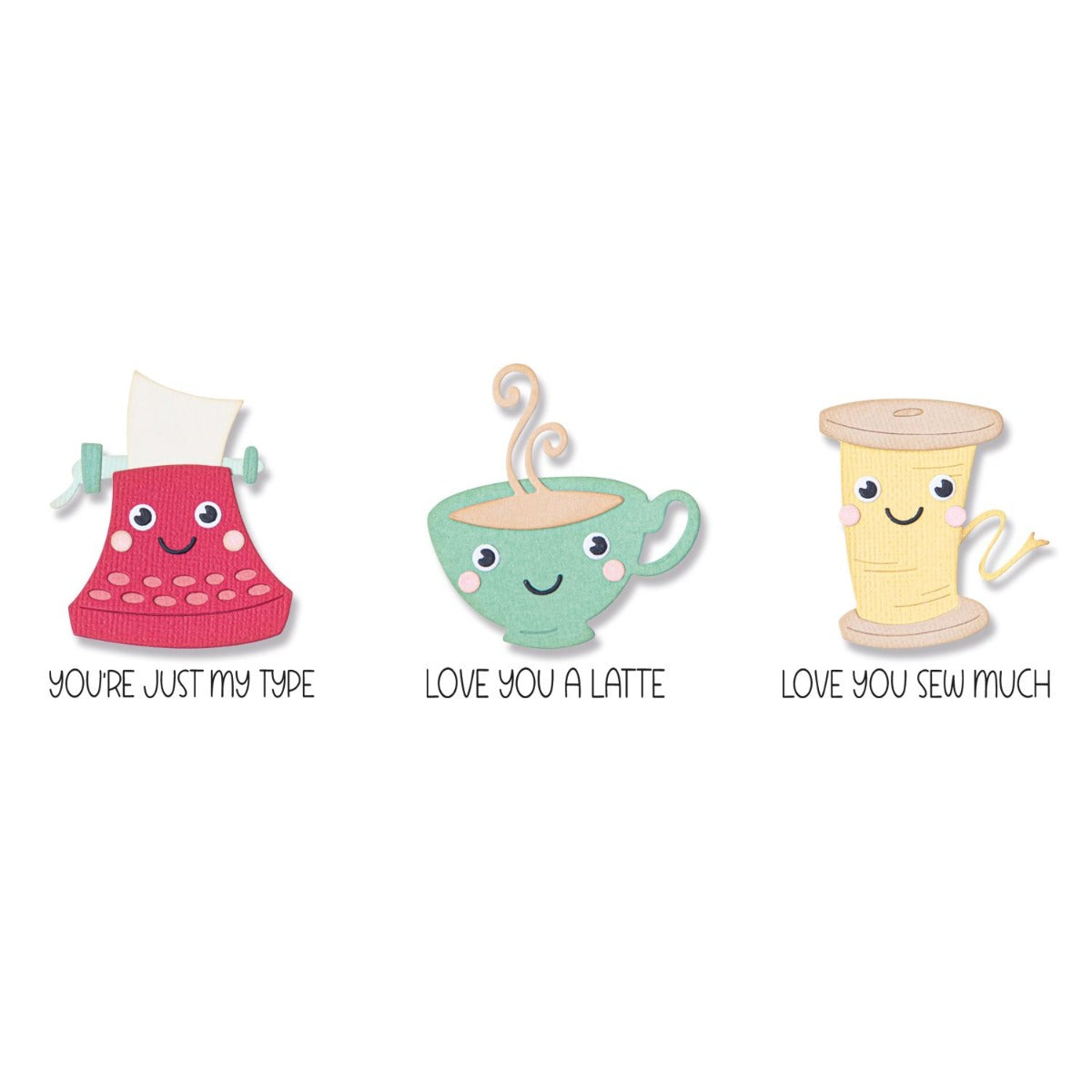 Crazy Character #1 Thinlits Die & Stamp Set- Pete Hughes – Sizzix Online now