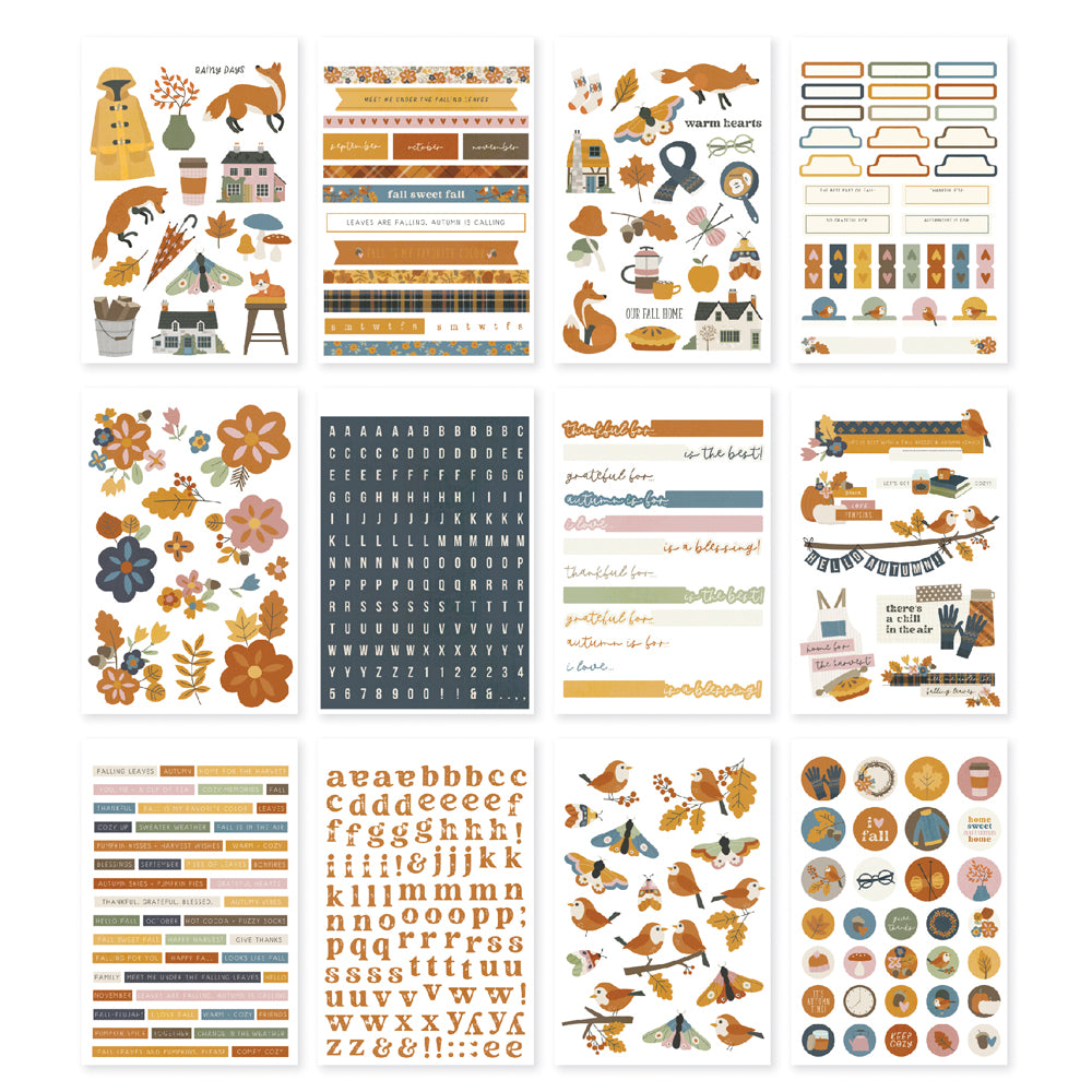 Acorn Lane – Sticker Book – Simple Stories Online Sale