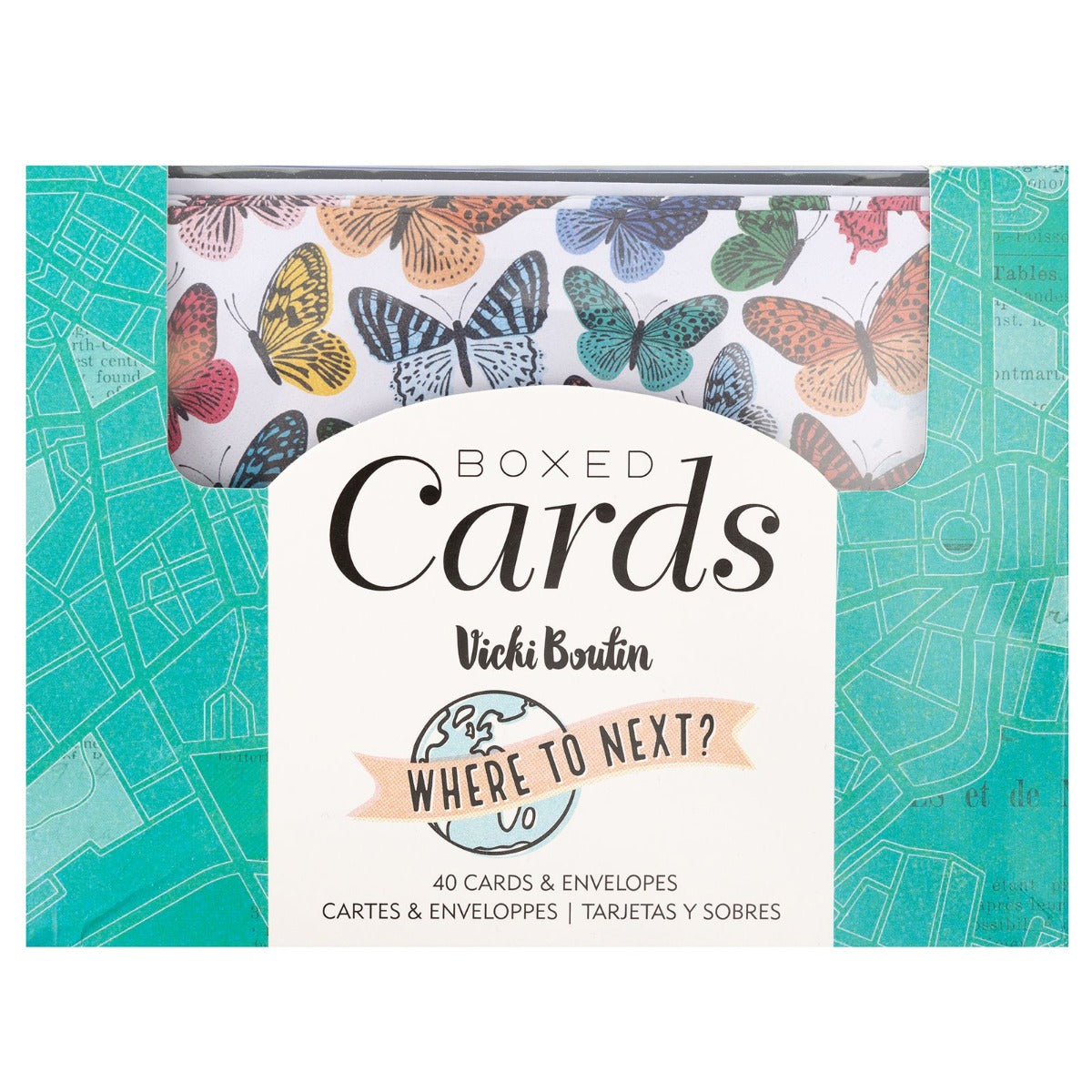 Boxed Cards – Vicki Boutin – Where To Next – American Crafts Online now