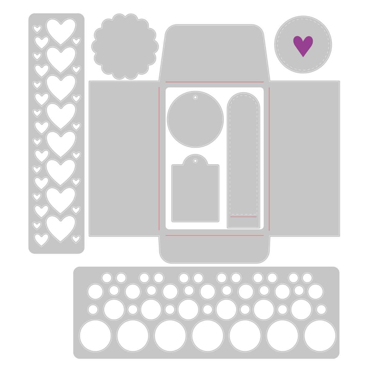 Confetti Pocket Thinlits Dies – Lisa Jones – Sizzix Online now