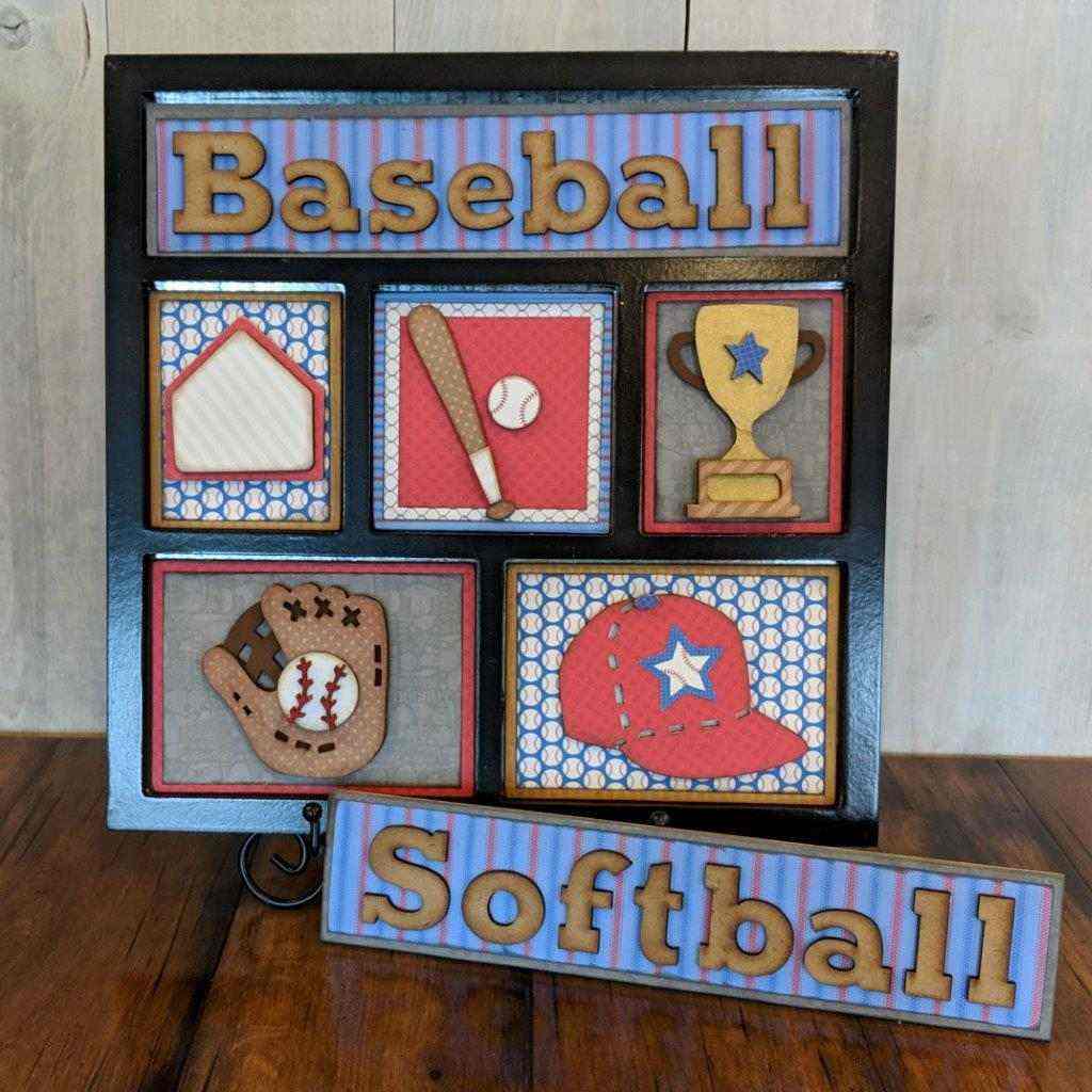 Baseball Shadow Box Kit – Foundations Decor Sale