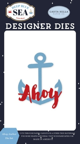 Ahoy Anchor Die Set – Deep Blue Sea – Carta Bella Hot on Sale