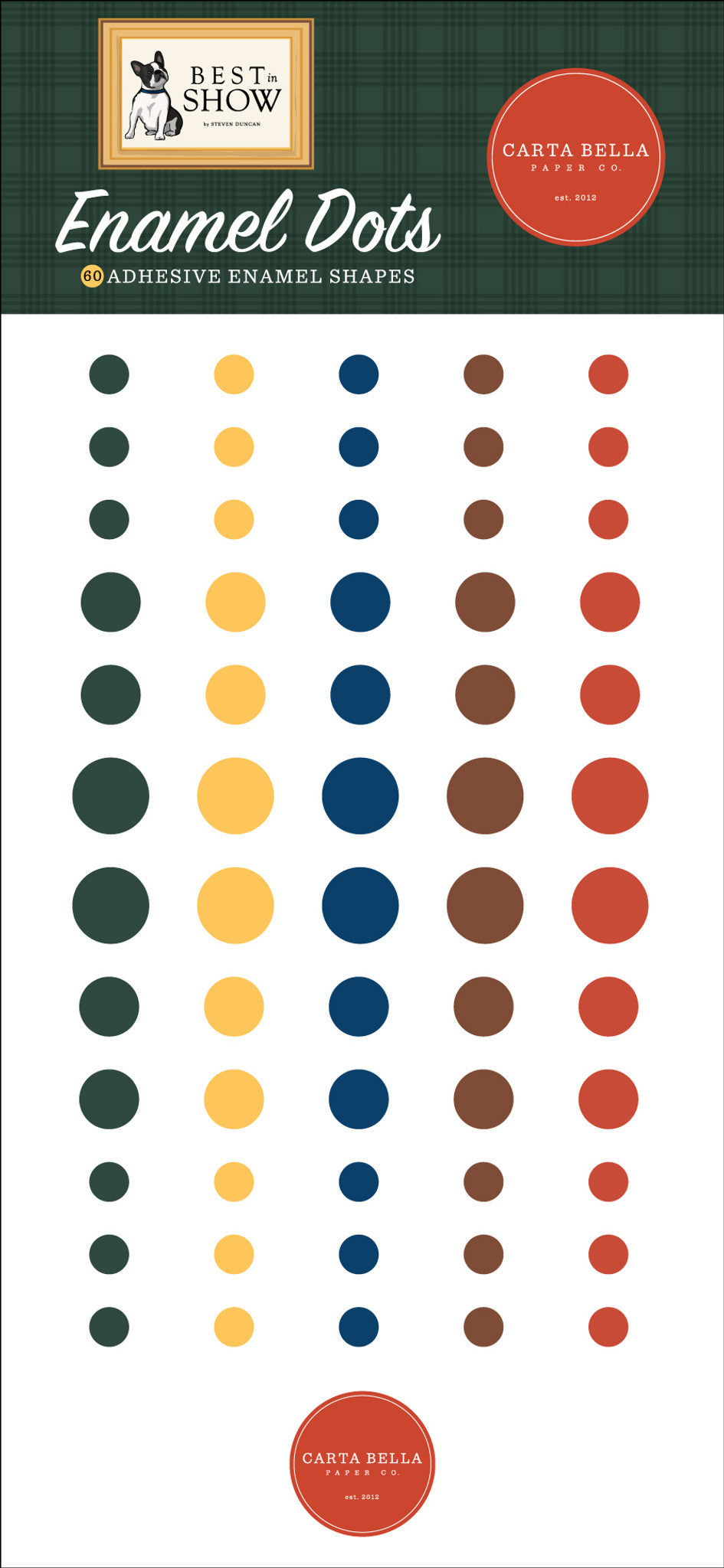 Best In Show Enamel Dots – Carta Bella Online