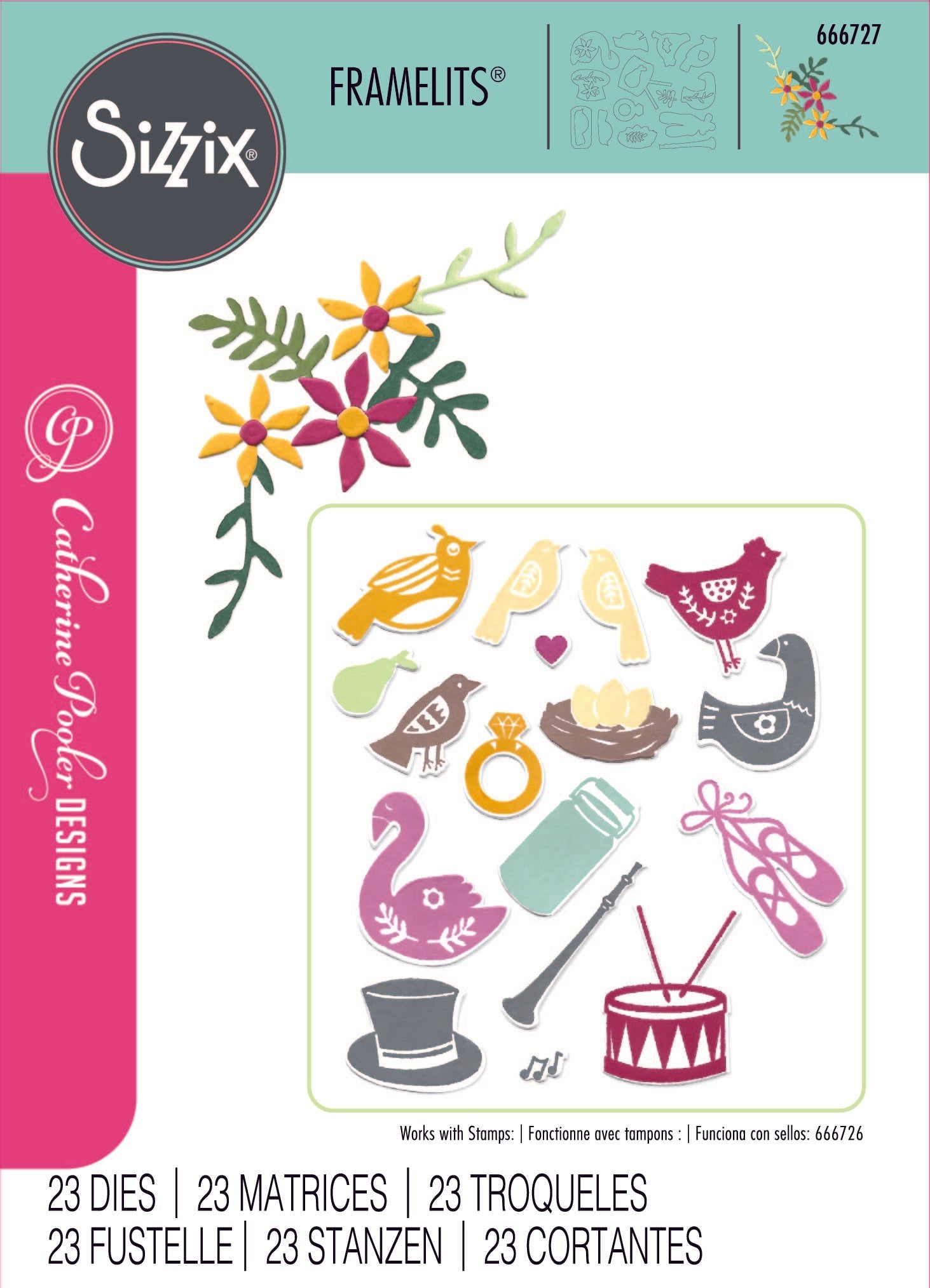 12 Days of Christmas #2 Framelits Die Set by Catherine Pooler – Sizzix on Sale