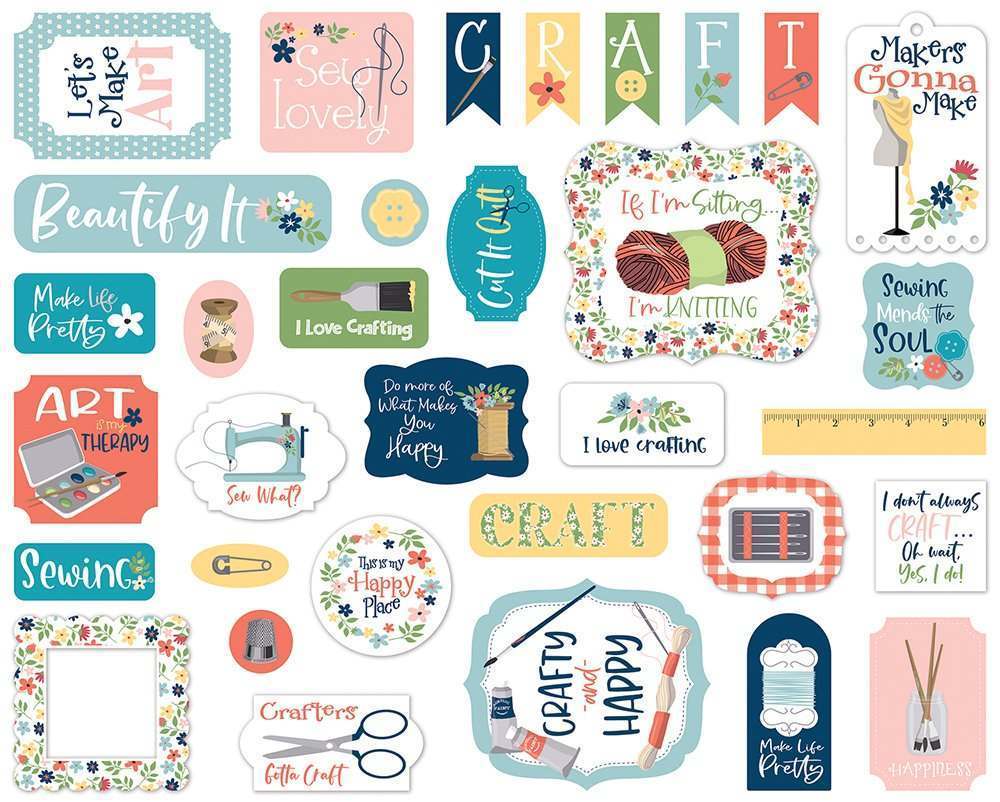 Craft & Create Ephemera – Carta Bella Hot on Sale