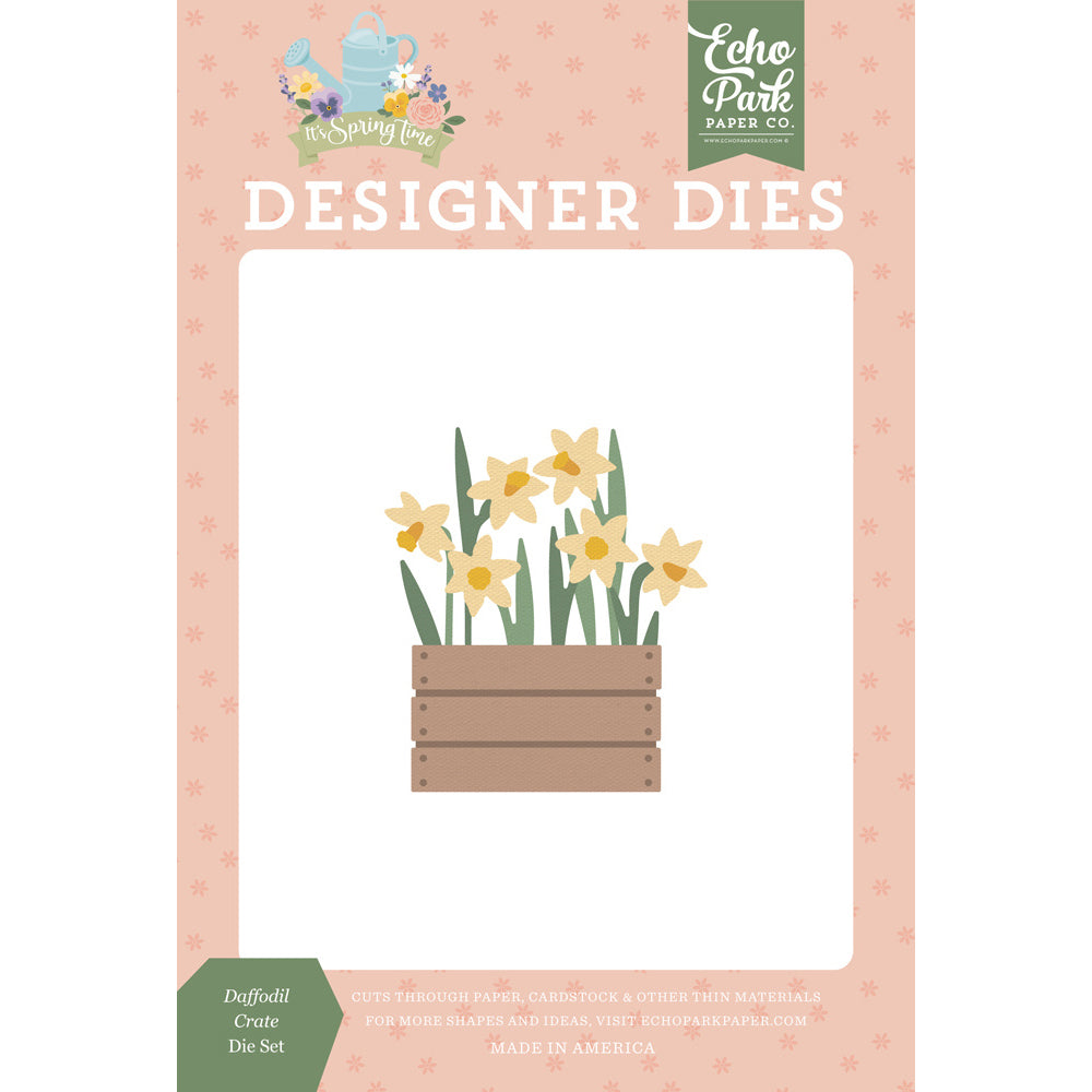 Daffodil Crate Die Set – It’s Easter Time  – Echo Park Discount