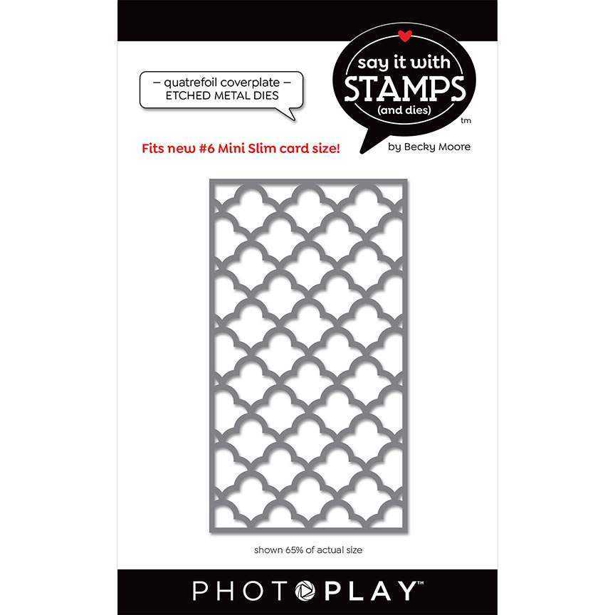 #6 Quatrefoil Cover Plate Dies – Say It With Stamps – PhotoPlay Online