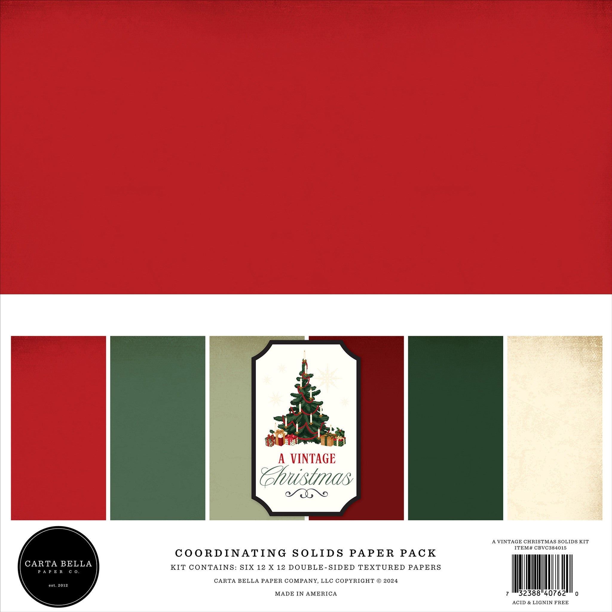 A Vintage Christmas Solids Kit – Carta Bella Online