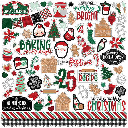 Baking Spirits Bright Element Stickers – Echo Park on Sale