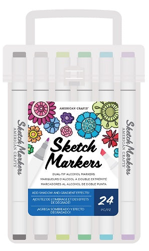 24 Sketch Markers Value Pack – American Crafts Online Hot Sale
