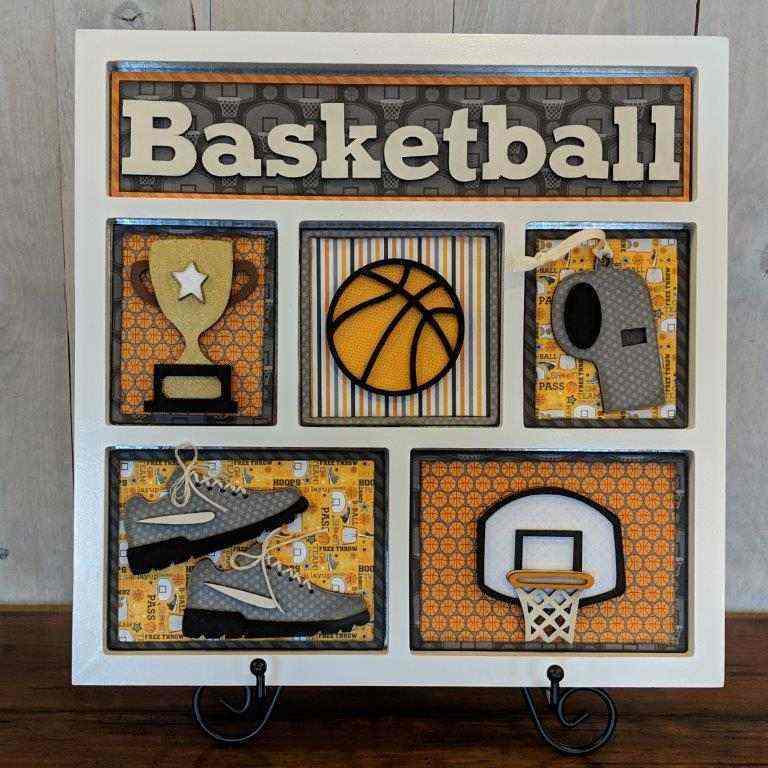 Basketball Shadow Box Kit – Foundations Decor Discount