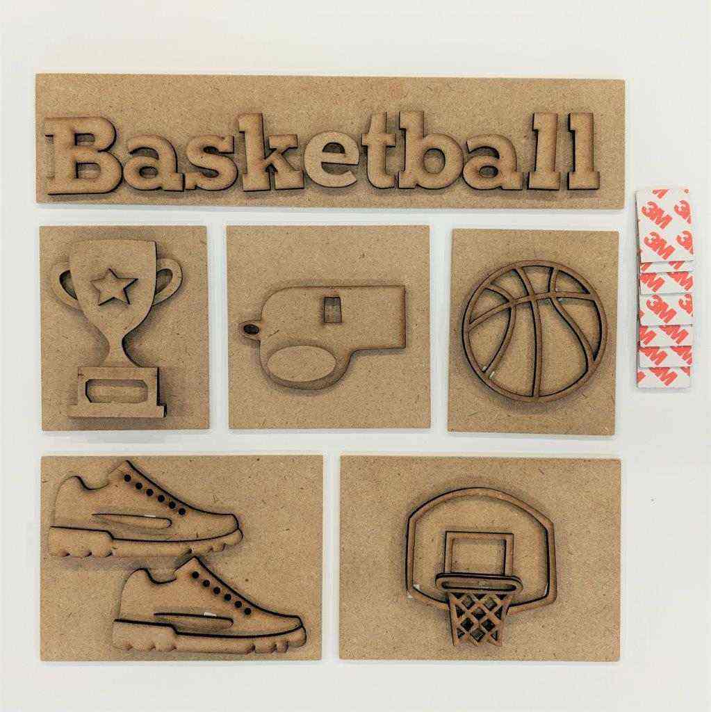 Basketball Shadow Box Kit – Foundations Decor Discount