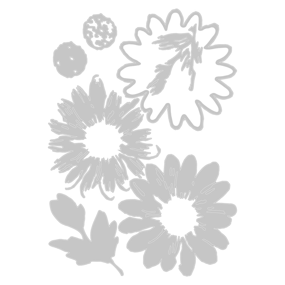 Blossom Thinlits Die Set – Tim Holtz – Sizzix Online