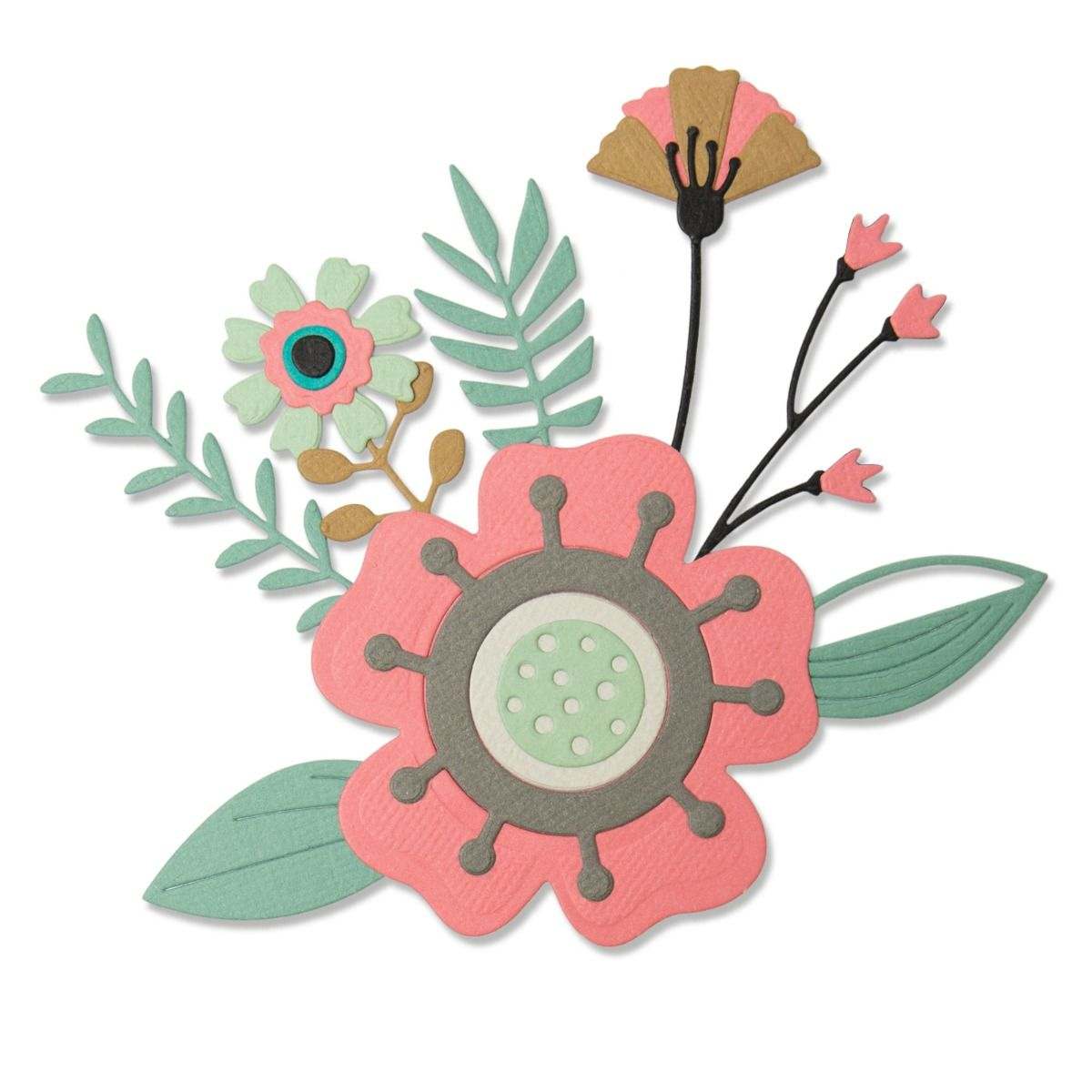 Creative Florals Thinlits Dies – Olivia Rose – Sizzix Hot on Sale