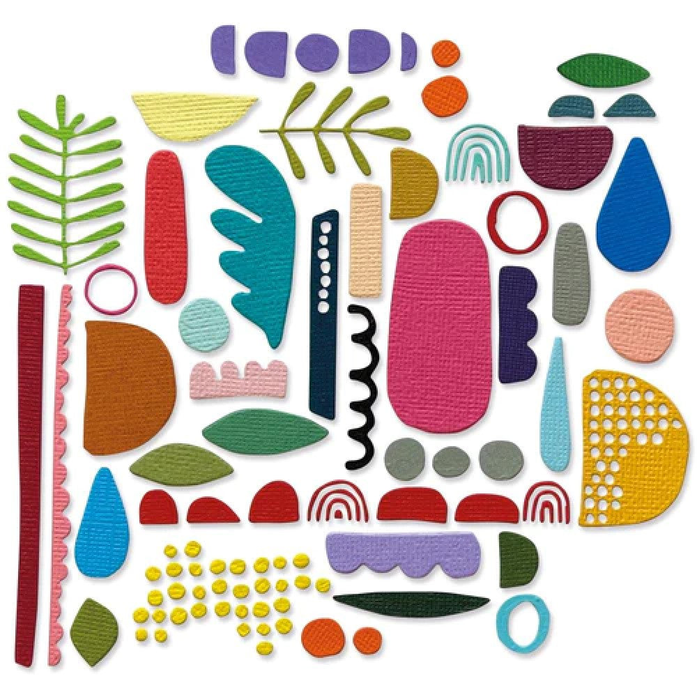 Abstract Elements Thinlits Die Set  – Tim Holtz – Sizzix Sale