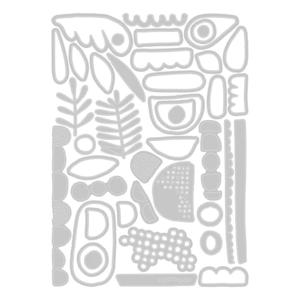Abstract Elements Thinlits Die Set  – Tim Holtz – Sizzix Sale