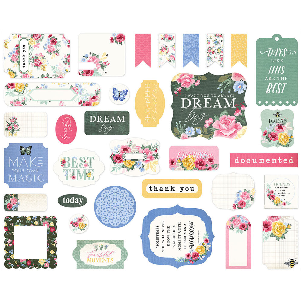 Bloom Ephemera – Carta Bella Discount