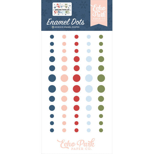 Chilling With My Snowmies Enamel Dots – Echo Park on Sale