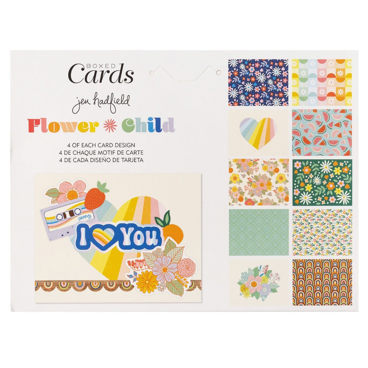 Boxed Card – Jen Hadfield – Flower Child Collection – American Crafts Online Sale
