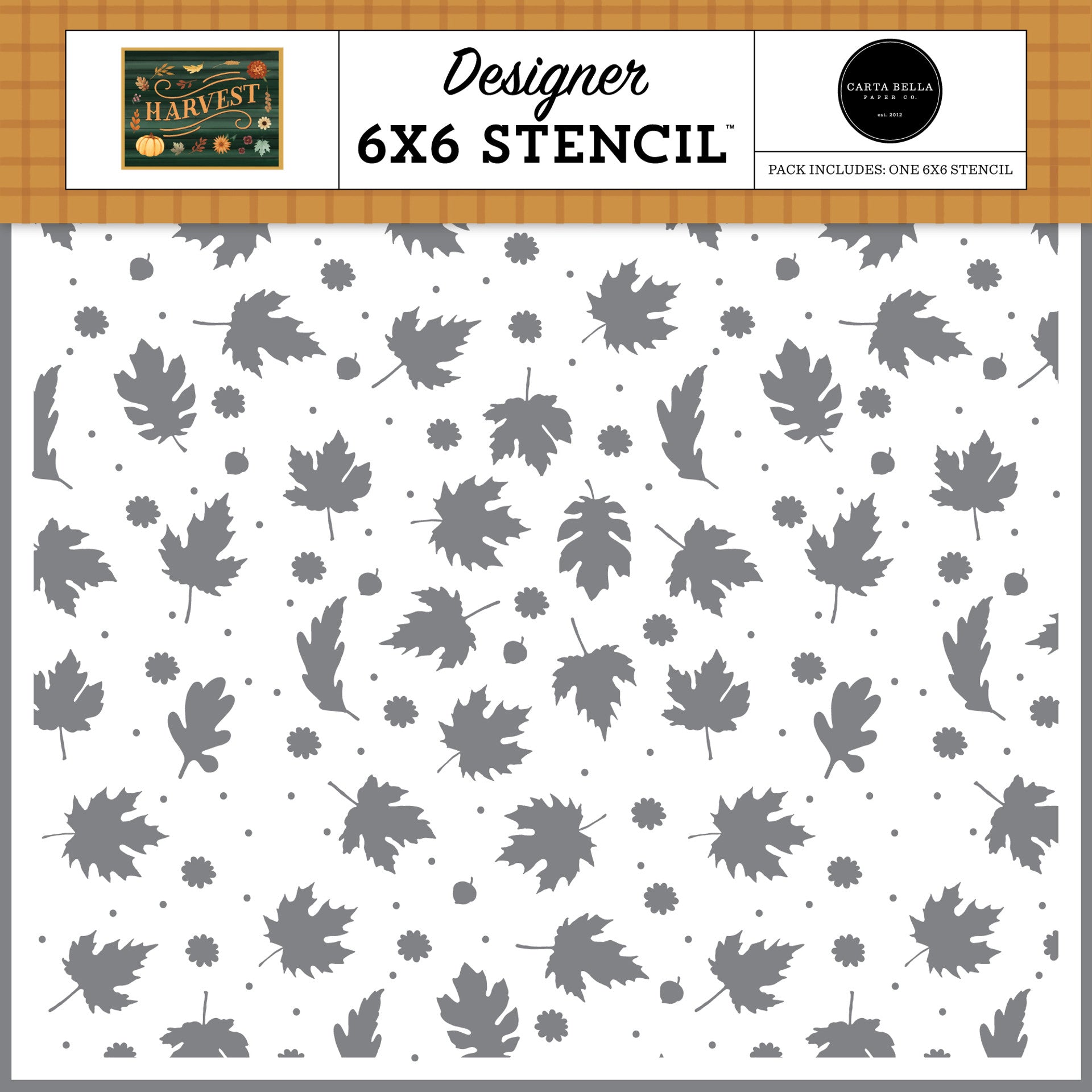 Autumn Air Stencil – Harvest – Carta Bella Online