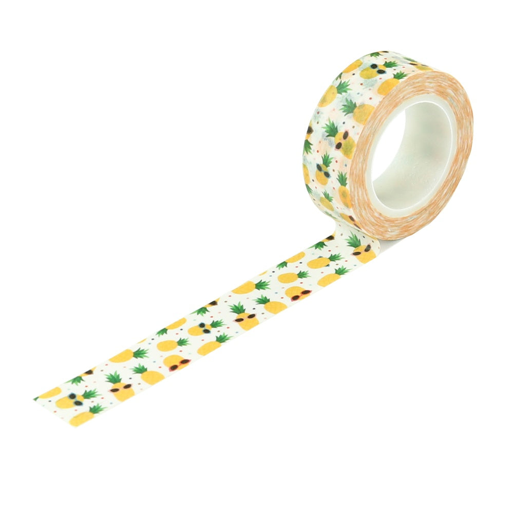 Cool Pineapples Washi Tape – Summertime – Echo Park Supply