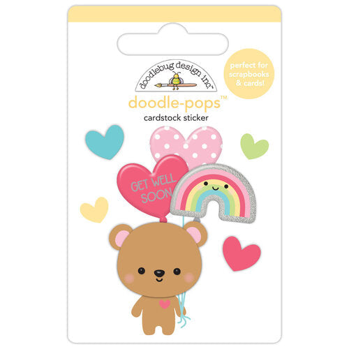 Bear Hugs Doodle-Pops – Happy Healing – Doodlebug Design on Sale