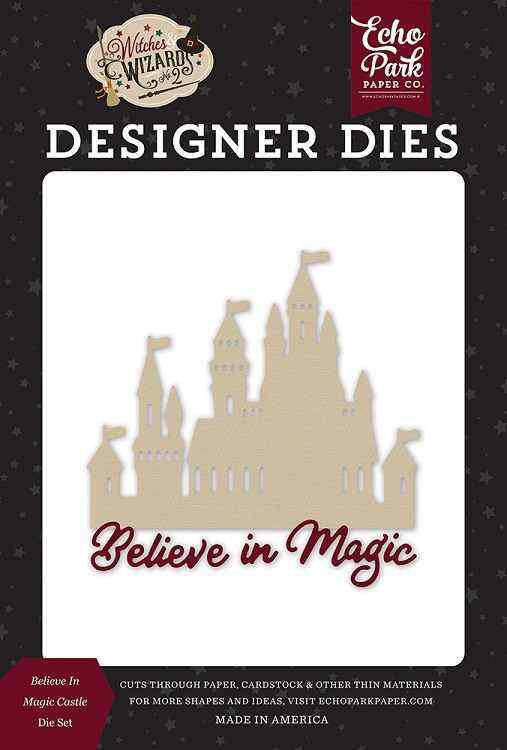 Believe In Magic Castle Dies – Witches & Wizards No. 2 – Echo Park Online Hot Sale