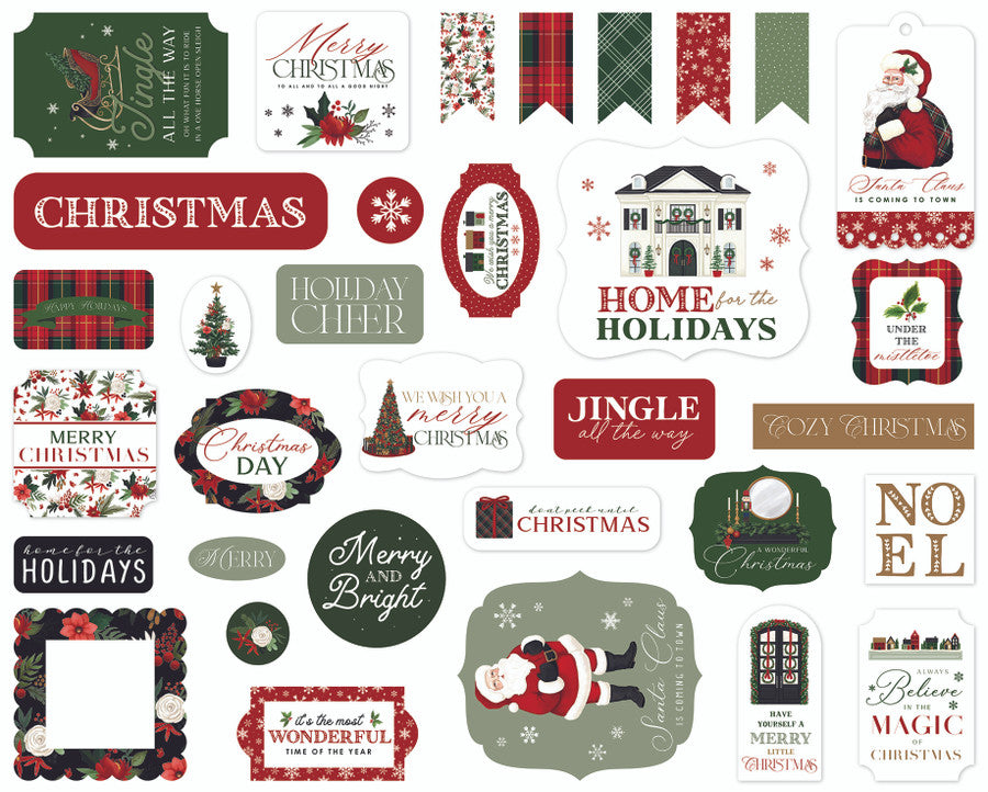 A Wonderful Christmas  Ephemera – Carta Bella Discount