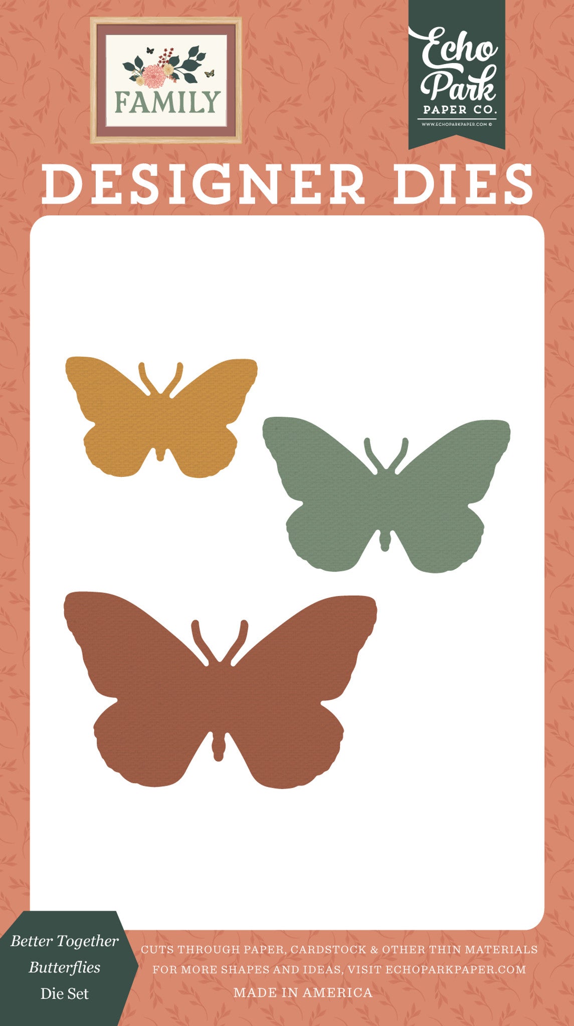 Better Together Butterflies Die Set – Family – Echo Park Online
