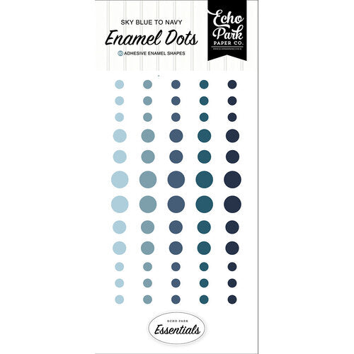 Blue Essentials Enamel Dots – Echo Park Fashion