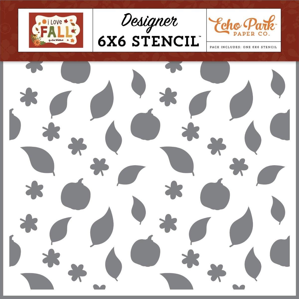 Crisp Autumn Air Stencil- Echo Park Sale