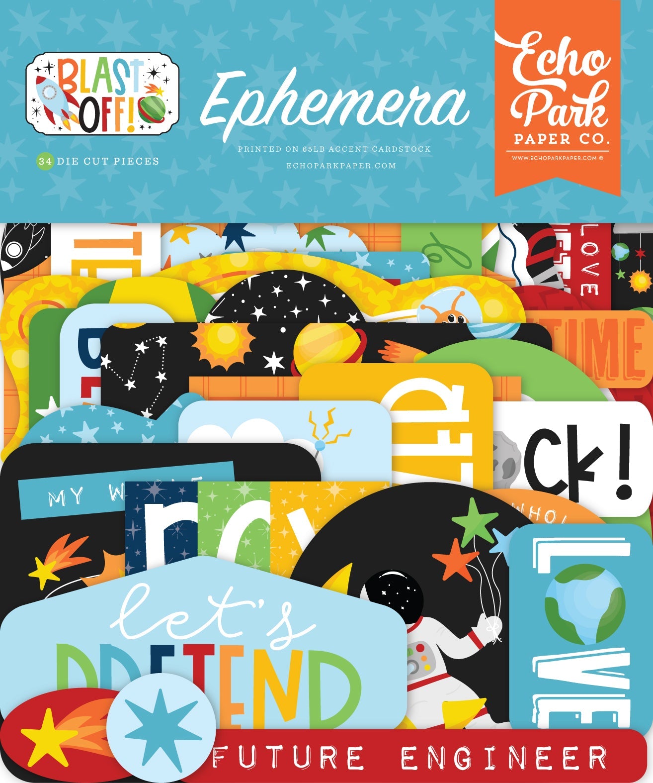Blast Off Ephemera – Echo Park Online Hot Sale
