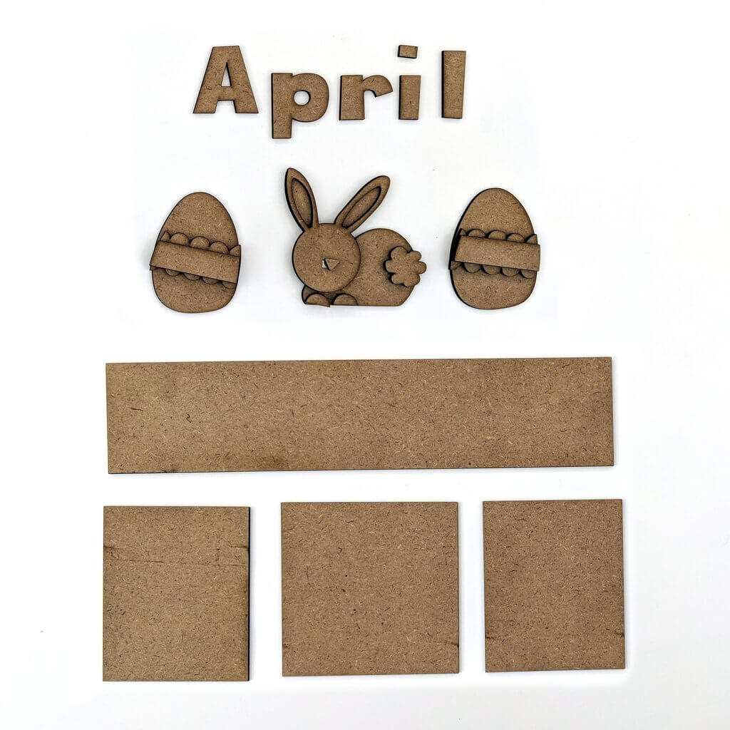 April Magnetic Calendar – Foundations Decor Online