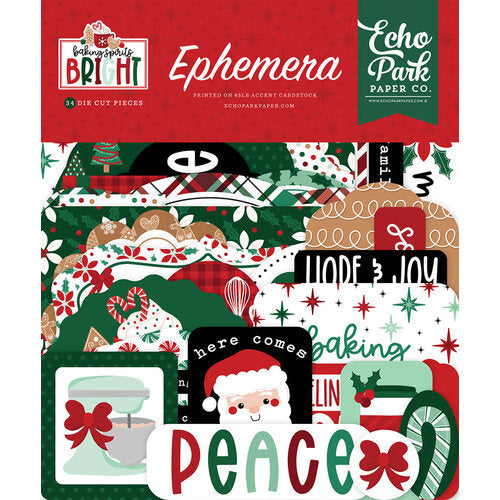 Baking Spirits Bright Ephemera – Echo Park Online now