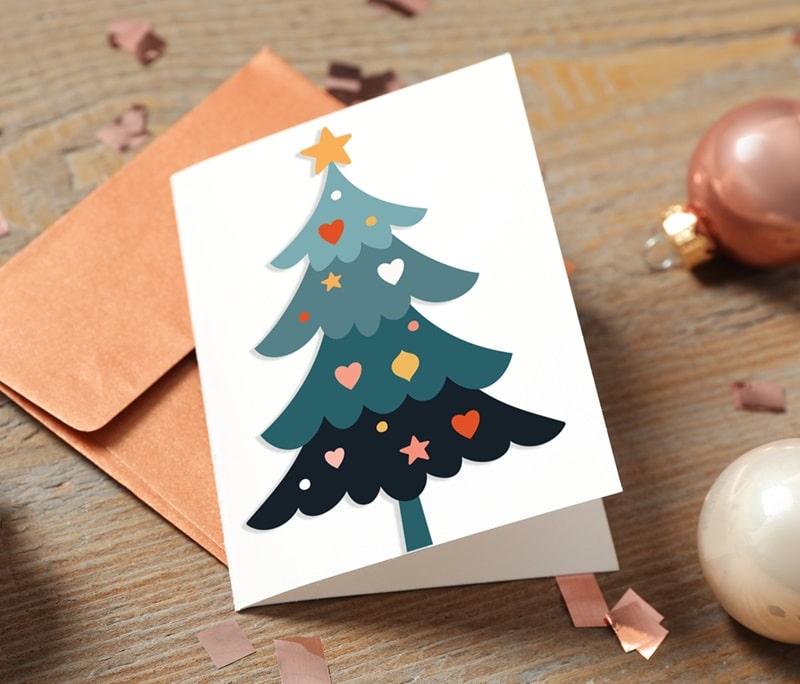 Christmas Tree SVG Image File Download for Christmas Projects Discount