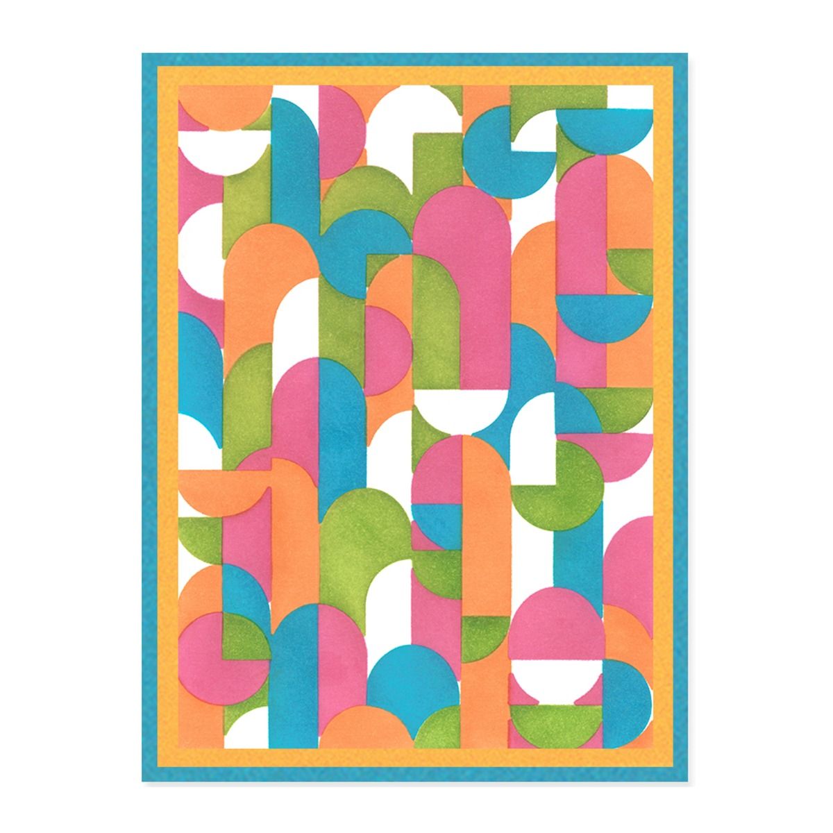 Around the Block A6 Layered Stencils (Cosmopolitan series) by Stacey Park – Sizzix Online Sale