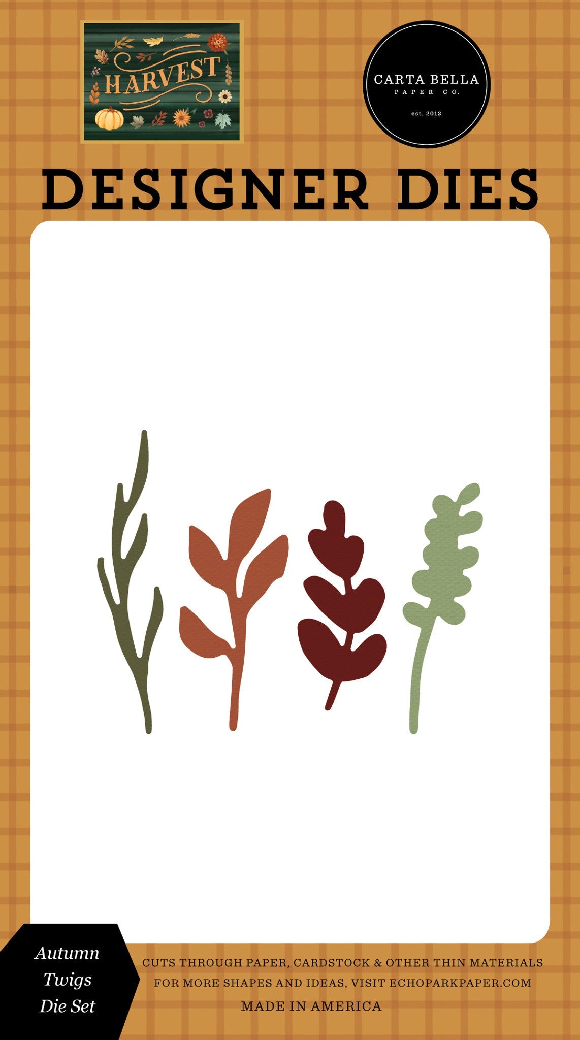 Autumn Twigs Die Set – Harvest – Carta Bella Online Sale