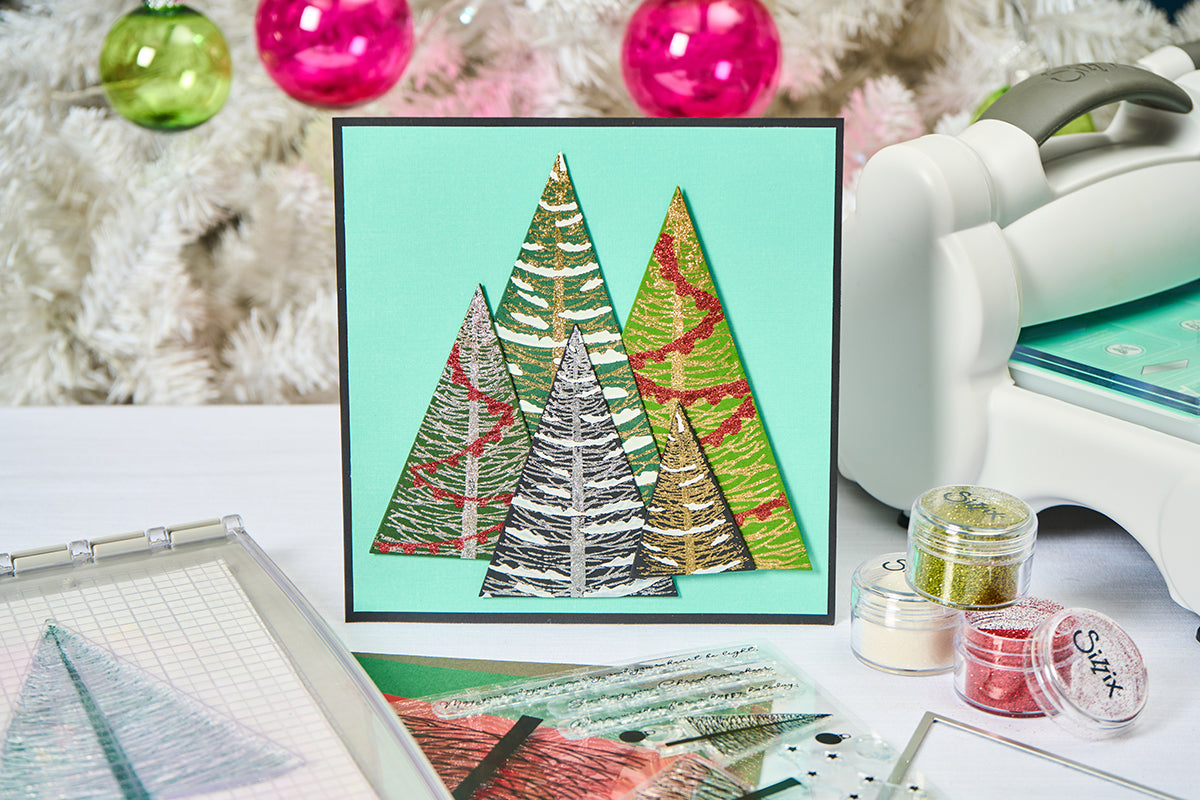 Cosmopolitan Christmas A5 Clear Stamps Set w/ Stencil by Stacey Park (16pcs) – Sizzix Online Sale