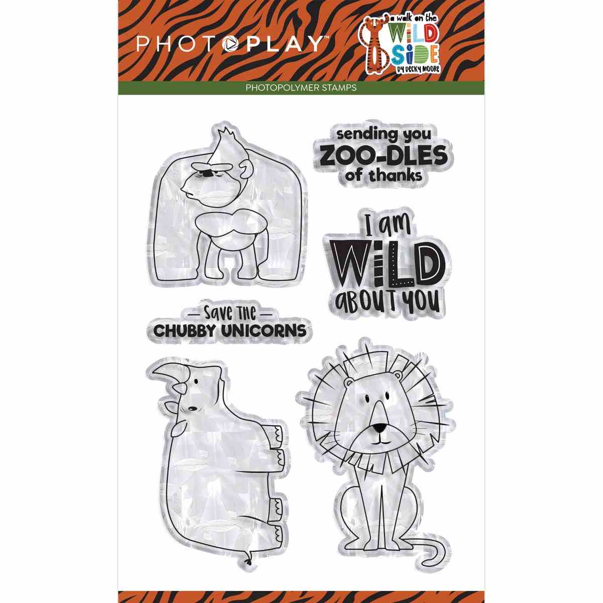 A Walk on the Wild Side Element Stamps – Becky Moore – PhotoPlay Online