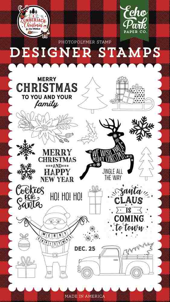 Cookies for Santa Stamps – A Lumberjack Christmas – Echo Park Online Hot Sale