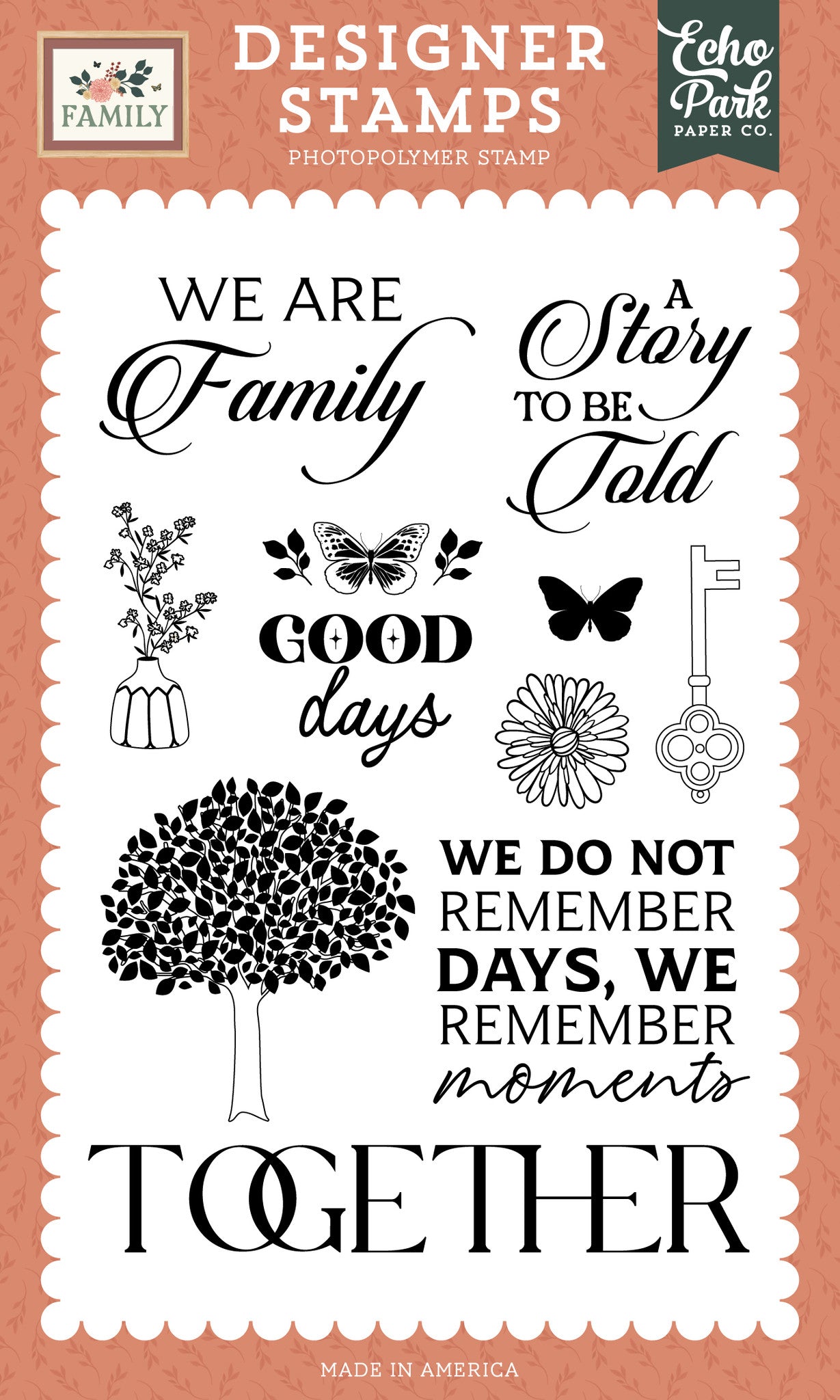 A Story To Be Told Stamp Set – Family – Echo Park Online