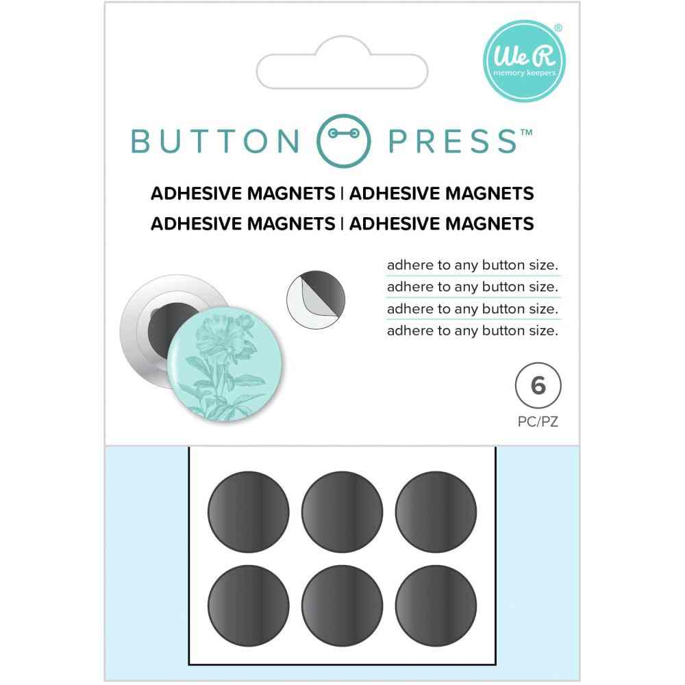 Adhesive Magnets – Button Press – We R Memory Keepers* Hot on Sale