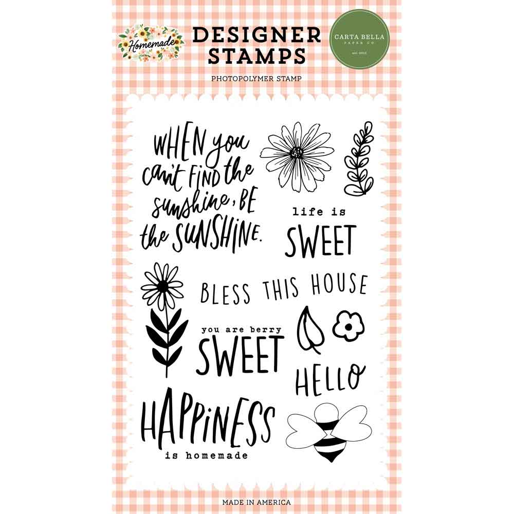 Be The Sunshine Stamp Set – Homemade – Carta Bella Online