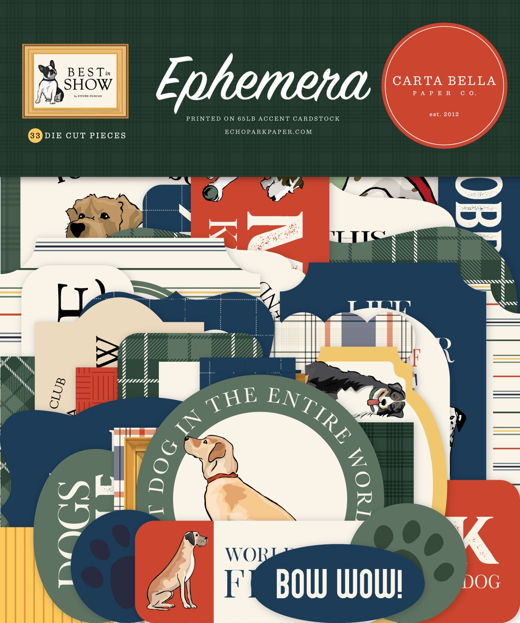 Best In Show Ephemera – Carta Bella Online Hot Sale