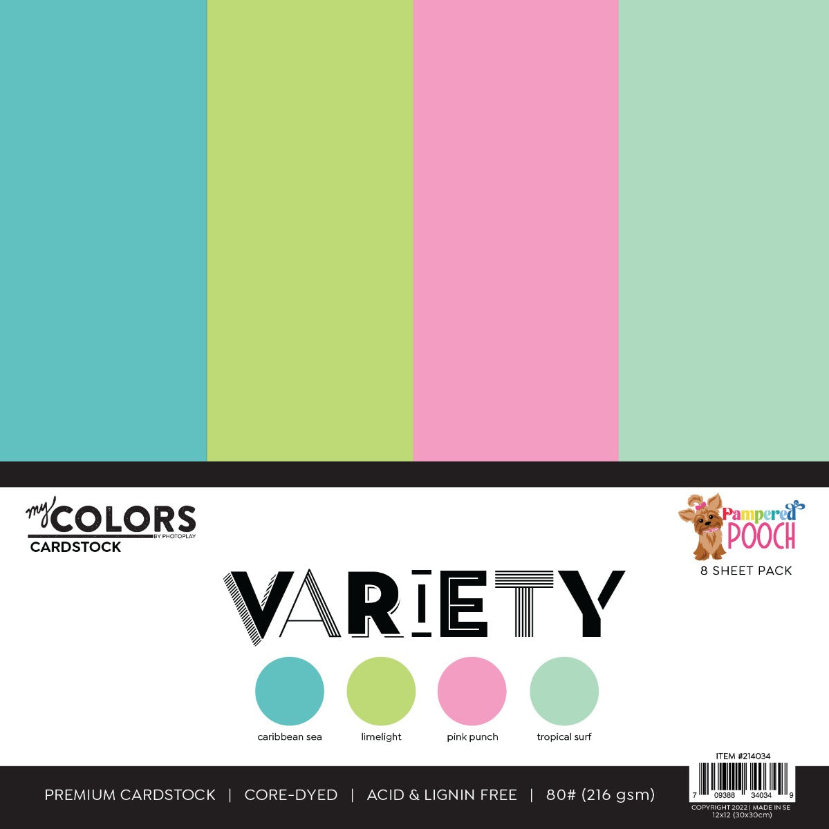 Cardstock Variety -Pampered Pooch Collection- Photoplay Online now