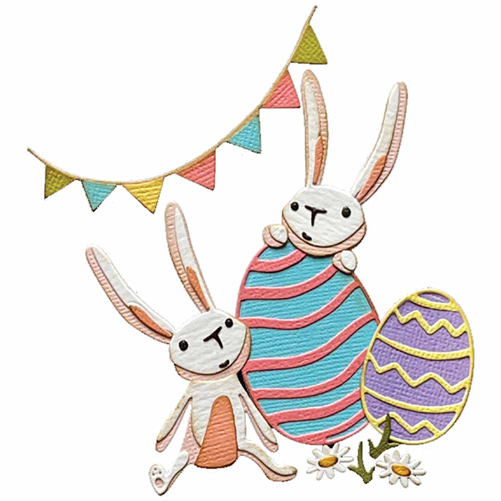 Bunny Games Thinlits Dies – Tim Holtz – Sizzix Hot on Sale