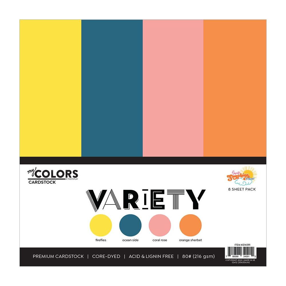 12″ x 12″ Stickers Cardstock- Sweet Sunshine Collection – Photoplay Hot on Sale