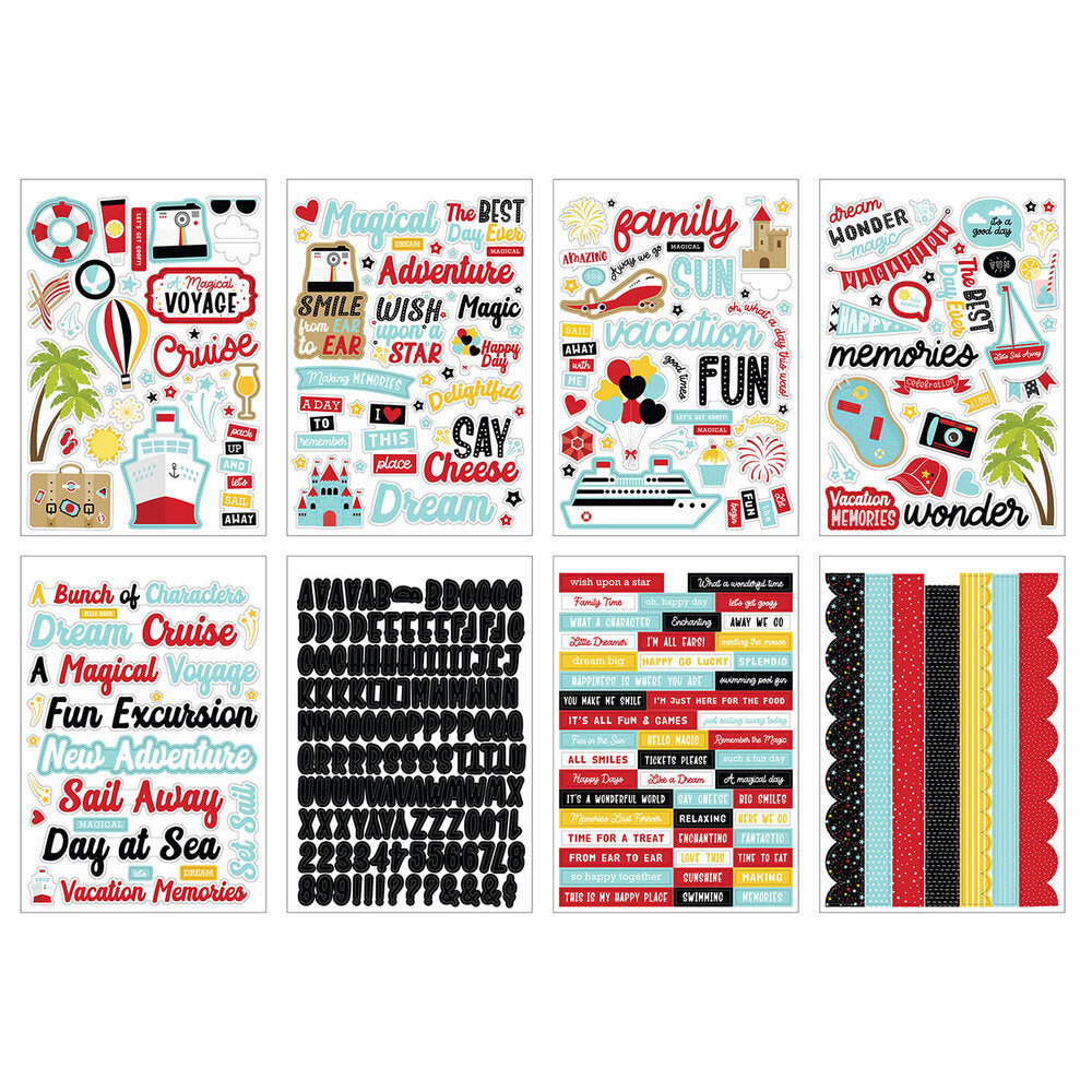 A Magical Voyage Sticker Book – Echo Park Hot on Sale