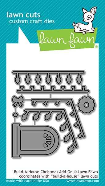 Build-A-House Christmas Add-On Lawn Cuts Dies – Lawn Fawn Discount
