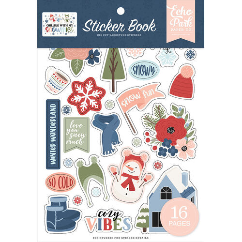 Chilling With My Snowmies Sticker Book – Echo Park Supply